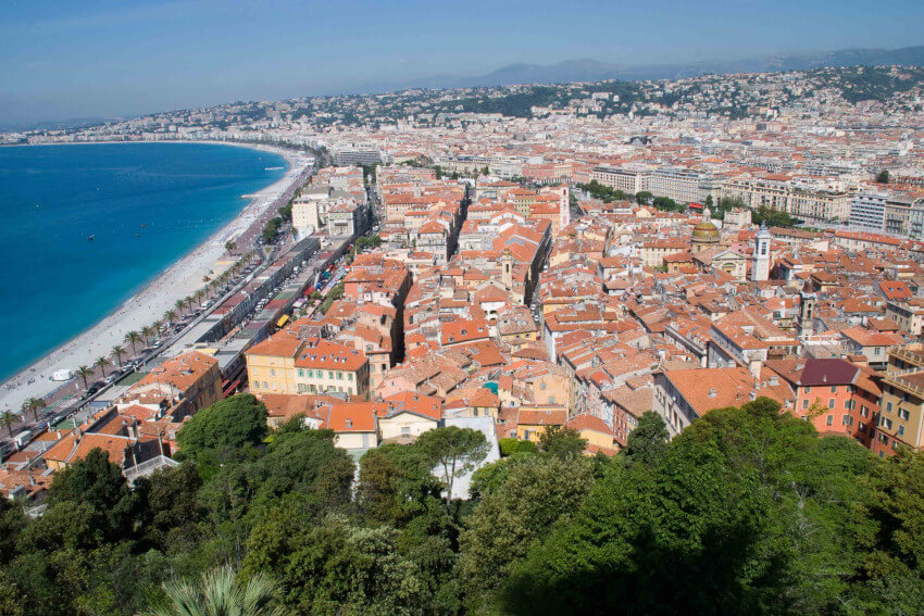 Nice Nizza Côte d'azur Südfrankreich Bummeln Shoppen Cannes 